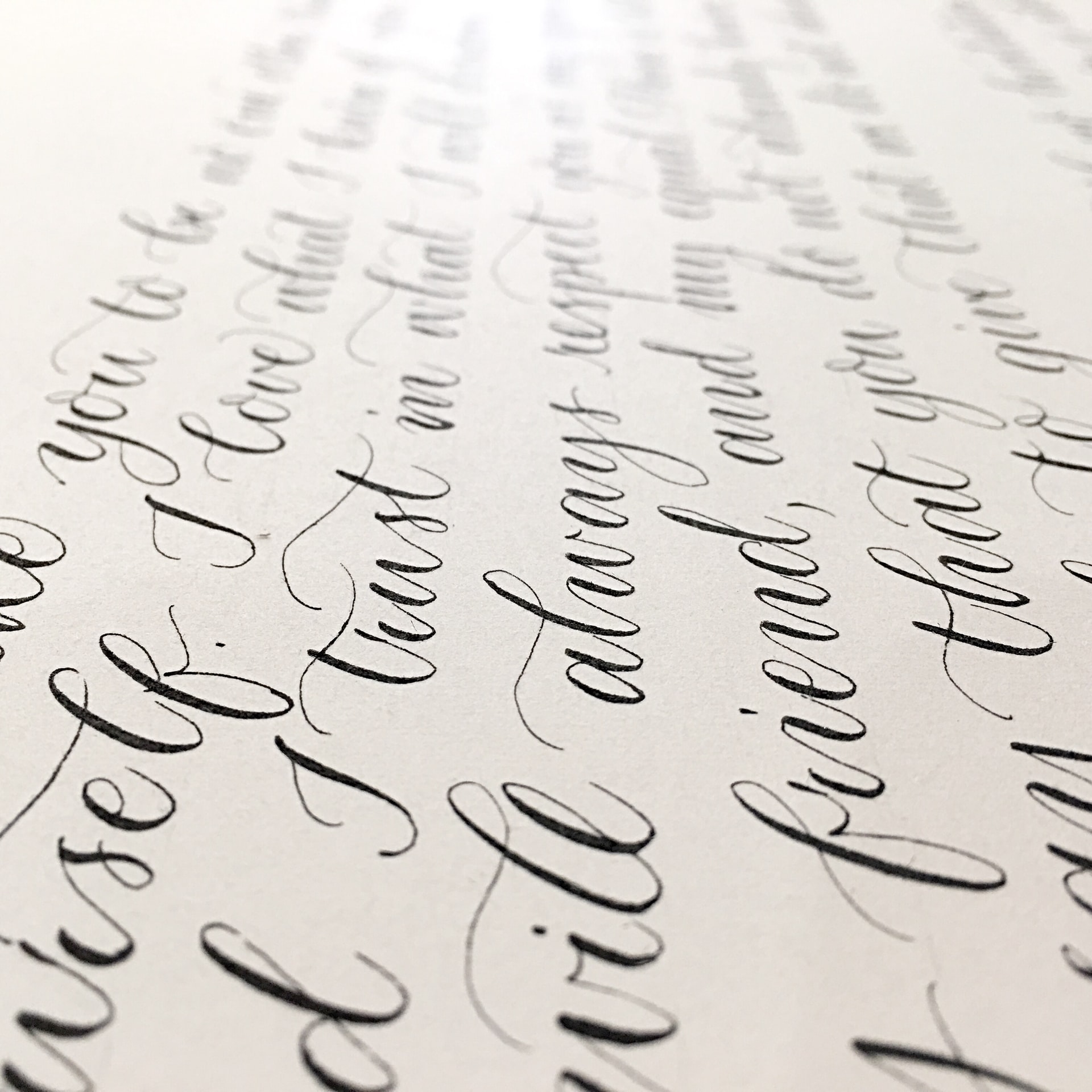 Cursive vs. Calligraphy: What's the difference? — Loveleigh Loops